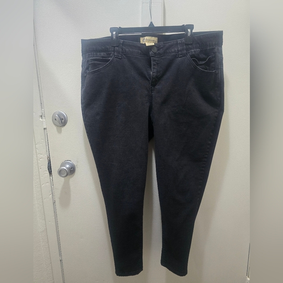 ​Democracy "Ab" solution Black Slim Straight Leg Jeans - Size 20W - Picture 2 of 13